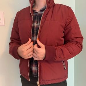 Burgundy Jacket